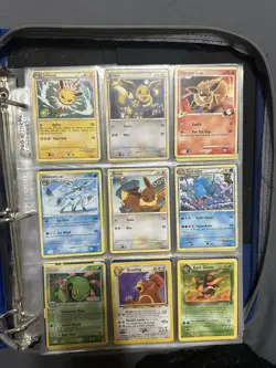 Pokemon card childhood collection vintage mid era rares holos binder included - Image 3