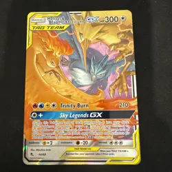 Pokemon TCG | Moltres & Zapdos & Articuno GX | Hidden Fates | Holo Card | 44/68 - Image 1