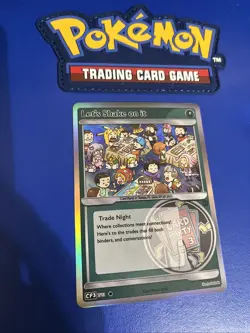2025 Pokemon Card Party 3 East Coast Expo Promo Let’s Shake On It Holo - Image 1