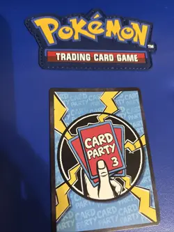 2025 Pokemon Card Party 3 East Coast Expo Promo Let’s Shake On It Holo - Image 3