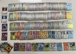 Pokemon cards Bulk Job Lot 5 - 850+ Cards Including Holos, Reverse Holos & EX’s - Image 1