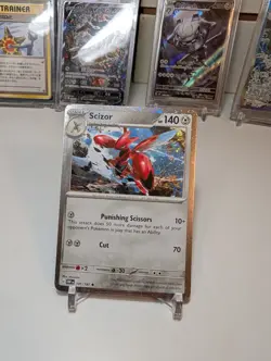 Scizor - Cosmos Holo - Obsidian Flames 141/197 Promo Pokemon TCG Card LP - Image 1