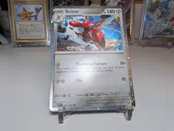 Scizor - Cosmos Holo - Obsidian Flames 141/197 Promo Pokemon TCG Card LP - Image 3