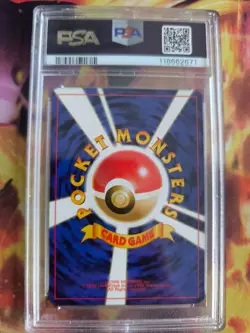 Pokemon Card Misty Poliwag Quapsel Leaders StadiumJapanese Gym heroes 1998 PSA 9 - Image 5