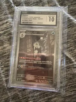 Froslass Illustration Rare Pokemon Card CGC 10 Twilight Masquerade 174/167 - Image 1