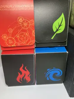 MTG Pokemon Magic Deck Boxes 10 Pc lot W/Dividers Legion Star City Games Ultra - Image 3