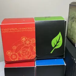 MTG Pokemon Magic Deck Boxes 10 Pc lot W/Dividers Legion Star City Games Ultra - Image 5