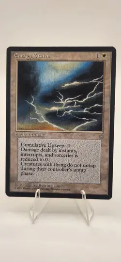 Magic: the Gathering MTG Energy Storm Enchantment - Ice Age - Image 1
