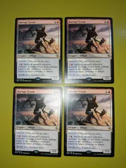 Barrage Tyrant x4 Battle for Zendikar 4x Playset Magic the Gathering MTG - Image 1