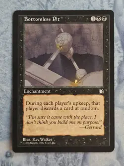 Bottomless Pit x 4 - Stronghold - Magic the Gathering - MTG - Light Play - Image 4