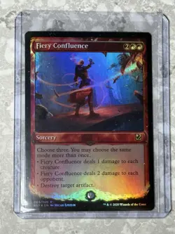 Fiery Confluence #3 FOIL MTG Chandra Spellbook NM X1 - Image 1