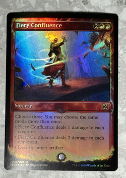 Fiery Confluence #3 FOIL MTG Chandra Spellbook NM X1 - Image 2