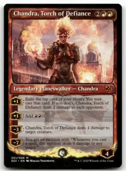 Chandra, Torch of Defiance #1 MTG Chandra Spellbook NM X1 - Image 1
