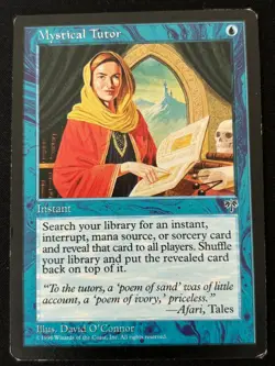 1x MTG Mystical Tutor - Mirage (MIR) - Magic the Gathering - Image 1