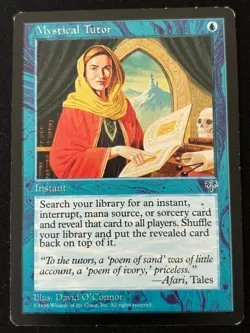 1x MTG Mystical Tutor - Mirage (MIR) - Magic the Gathering - Image 3