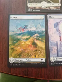 MTG ~ 5x Plains ~ Lands ~ Various Sets ~ Full Art - Image 4