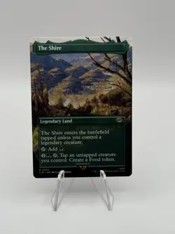 The Shire 0345 Borderless Lord of the Rings MTG MAGIC THE GATHERING UNPLAYED - Image 1