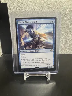 Faerie Mastermind NM #58 Promo Pack: March of the Machine MTG - Image 1