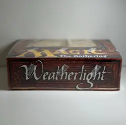 Magic the Gathering Weatherlight Booster Box Factory SEALED English! MINTY BOX! - Image 2