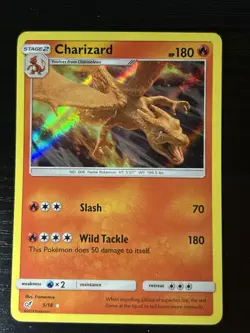 2019 Pokemon TCG Detective Pikachu 5/18 - Charizard - Holo Rare - Image 1