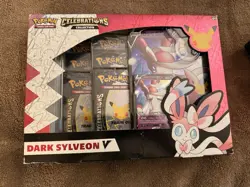 Pokemon TCG 25th Anniversary Celebrations Dark Sylveon V Collection Box - Sealed - Image 1