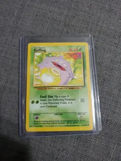 KOFFING - Base Set - 51/102 - Common - Pokemon Card - Unlimited Edition - NM - Image 1