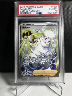 Pokemon! PSA 10 Melony TG26/TG30 - Astral Radiance - Trainer Gallery - Gem Mint - Image 1