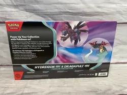 Pokemon TCG Hydreigon EX & Dragapult EX Premium Collection Box Ships Fast - Image 4