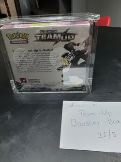 Pokemon TCG Sun & Moon Team Up Booster Box - Sealed (Minor Shrink Tear) - Image 2