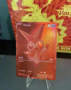 Pokemon TCG SV White Flare English - Victini #172 Black White Rare - Near Mint! - Image 3