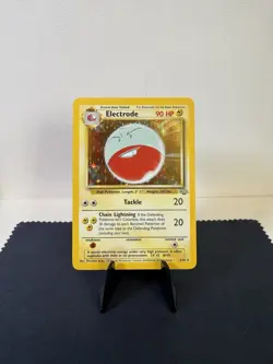 Pokemon TCG: 1999 Jungle Unlimited Electrode 2/64 Holo Rare LP+ - Image 2