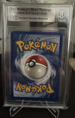 Pokemon 1999 Jungle 1st Edition Clefable 1/64 BGS 8 NM-MT Holo Rare - Image 2