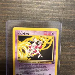 Pokemon TCG Jungle Mr. Mime 22/64 1st Edition Non-Holo Rare - Image 3