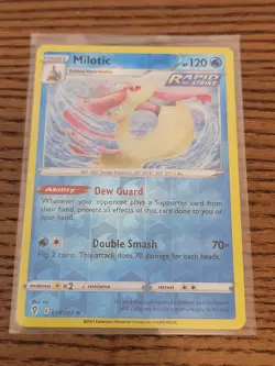 Pokemon Evolving Skies Milotic 038/203 REVERSE HOLO PACK FRESH NM - Image 1