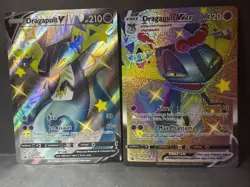 Pokemon TCG - Promo Set Dragapult V SWSH096 & Dragapult VMAX SWSH097 Promos NM - Image 1