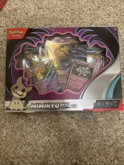 Nintendo Pokemon TCG Mimikyu EX Box - 4 Packs 820650872181 - Image 1