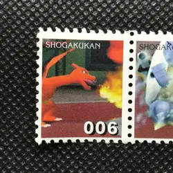 Charizard Blastoise Venusaur Pokemon Stamp Japan Pocket monster SHOGAKUKAN F/S - Image 2