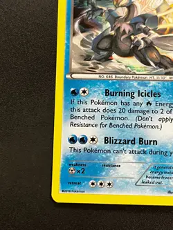 White Kyurem 21/124 - XY Fates Collide Holo Rare Pokemon TCG Card NM - Image 2