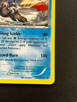 White Kyurem 21/124 - XY Fates Collide Holo Rare Pokemon TCG Card NM - Image 3
