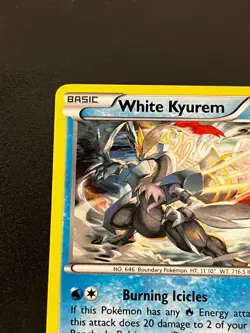 White Kyurem 21/124 - XY Fates Collide Holo Rare Pokemon TCG Card NM - Image 5