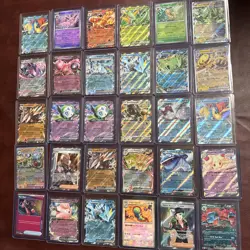 Pokemon Lot Of 30 Cards Full Arts, EX’s, ,PokeBalls & More - Image 1