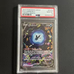 Lumineon v GG39/GG70 Crown Zenith: Galarian Gallery Holo Card PSA 10 Gem Mint - Image 1