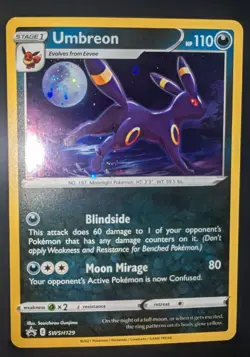 Umbreon SWSH129 SWSH: Sword & Shield Promo Cards Holo - Image 1