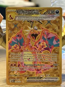 Pokemon TCG Charizard EX Holo Card Sv03: Obsidian Flames 228/197 💎🔥🚀 - Image 1