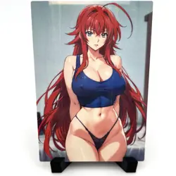 High School DxD Rias Gremory Sexy Anime Waifu Girl Lewd Goddess Story Art Card - Image 1