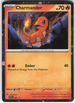 Charmander - (Cosmos Holo) Promo SV: Scarlet & Violet Promo Cards 047 LP-NM - Image 1