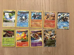 Pokemon TCG 9 Card Bundle including Rares, full art, EX 2015-2018 - Image 1