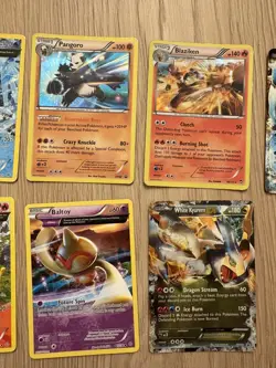 Pokemon TCG 9 Card Bundle including Rares, full art, EX 2015-2018 - Image 3