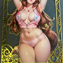 Goddess Story Gold METAL Card - Serial Number #/100! Anime Reptilia Bikini READ - Image 2