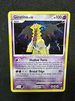 Pokemon TCG Giratina Legends Awakened Holo Card 4/146 Near Mint - Image 1